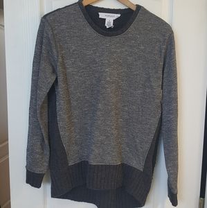 Workshop Republic crew neck two tone sweater